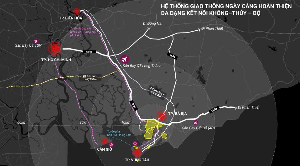 hệ thống hạ tầng Blanca City Vũng Tàu
