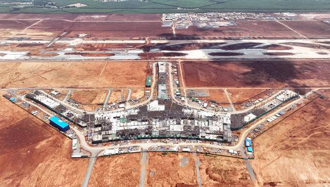 tiến độ sân bay long thành
