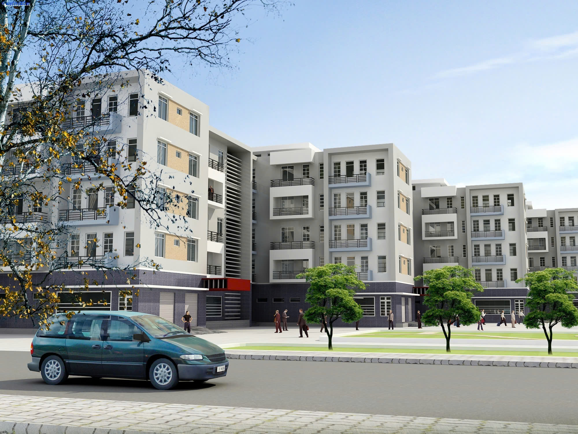 nhà ở thấp tầng