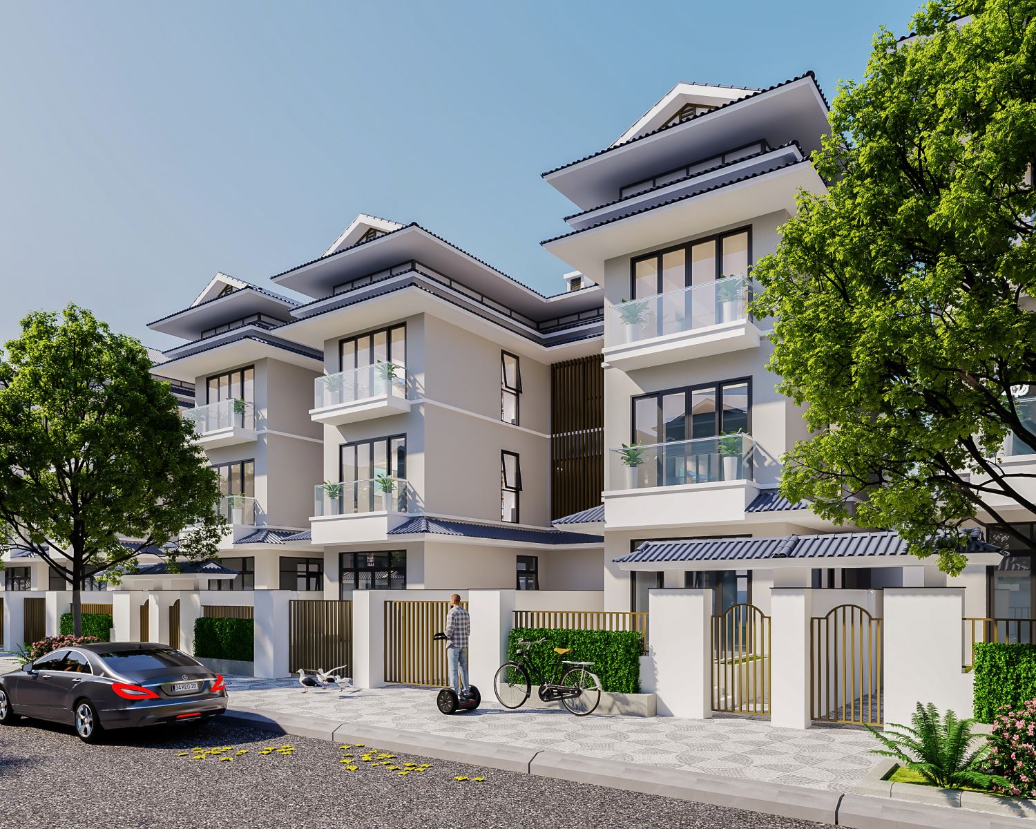 nhà ở thấp tầng